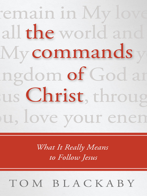Imagen de portada para Commands of Christ